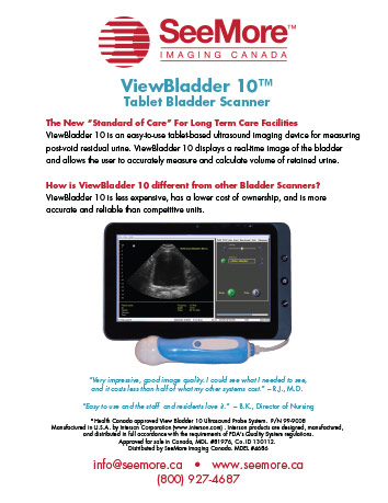 Portable Ultrasound Machines Canada - Bladder Scanner System
